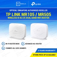 TP Link MR105 / MR505 Archer 4G LTE Router 150Mbps 4G+ Cat6 300Mbps Wireless Wi Fi