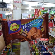 MAKANAN RINGAN BISKUIT ASW HATARI CHOCOLATE FLAVOUR CREAM 190GR