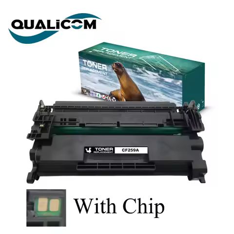 Qualicom CF259A 59A With Chip Compatible TONER Cartridge for HP LaserJet Pro MFP M404dn M404dw M404n