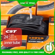 1pc CST INNER TUBE 24 inch bicycle tube 24*1.5/1.75 24*1.95/2.125 Mountain Bike 24X1 3 8 nner Tube S