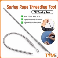 TYME Mall 1Pc Bendable Spring Rope Threading Tool Waist Rope Hat Rope Threading Device Sewing Tool