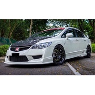1 feels bodykit fit for honda civic fd fd1 fd2 fd2r replace add on upgrade performance look pp material brand new set