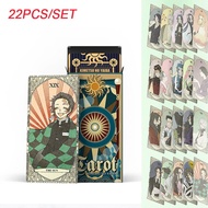 22 Thẻ Bài Tarot Genshin Impact Trò Chơi Cái/bộ Thẻ Chơi Yae Miko Raiden Sho Demon Slayer Đạo Cụ Hóa