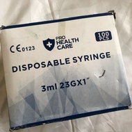 Disposable Syringe 3cc/3ml
