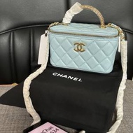 Chanel 透明手提化妝包