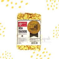 Hexa Crackers 225gr Nissin Biskuit Asin Gurih