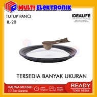 Idealife Multi Size Glass Cookware Lid