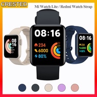 Untuk Xiaomi Watch Lite 2/Redmi Watch 2 Tali Gelang Silikon untuk Xiaomi Mi Lite/Redmi Watch
