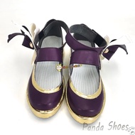 【Hot-Selling】 Lol Gwen Cosplay Shoes Comic Anime Game League Of Legends Cos Purple Boots Cosplay Cos