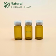 Glass Vial Bottle 3 ML 16 x 35 Amber Original Glass Bottle/ Glass Vial Bottle/ Glass Vial Bottle/ Vi