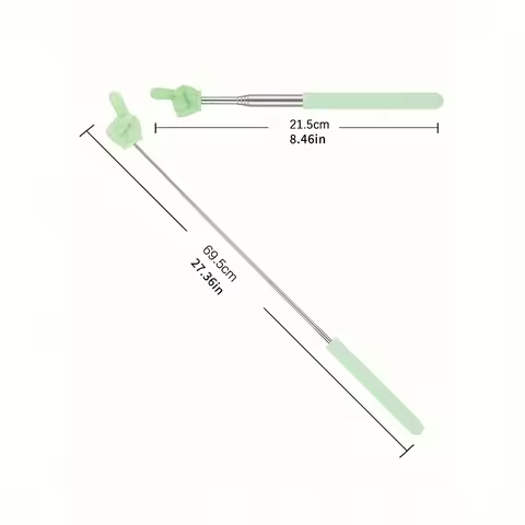 3Pcs Telescoping Teacher Pointer Colorful Retractable Teacher Hand Pointer for Classroom Reading Poi