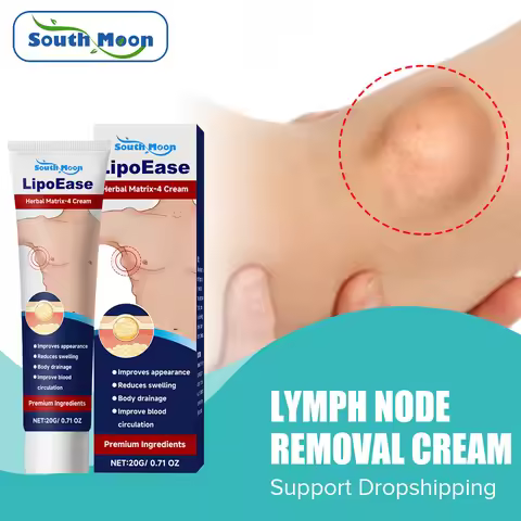 Lipoma Removal Cream Relief Skin Cyst Pain Swelling Armpit Neck Breast Detox Lymphatic Drainage Lump