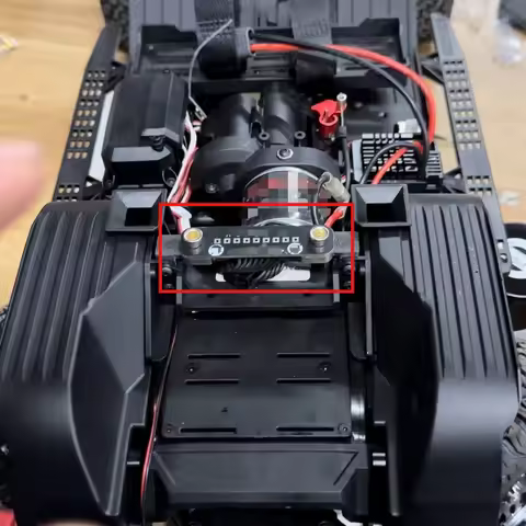 RC Magnetic Light Set customizable size 1/8 1/7 For KM Tank300 F150 Raptor C3 KM5 Pro RC Crawler No 