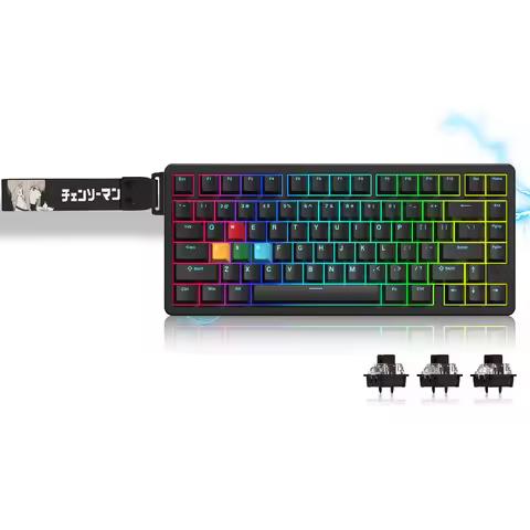 Womier SK75 TMR/HE Hall Effect Keyboard 75% Wireless Mechanical Keyboard Rapid Trigger Magnetic Swit