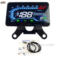 12V Universal LED Waterproof Digital Motorcycle RPM Speedometer Modify Panel RPM Digital Gauge