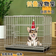 Cage Wholesale Dog Cage Teddy Small Dog Indoor with Toilet Universal Rabbit Cage Cat Bichon Pomeranian Dog Cage Portable