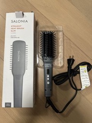 SALONIA 直髮梳 SL-012GRS 灰色