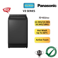 Panasonic V3 Series Washing Machine Inverter 18KG Hot Wash Washer Mesin Basuh Auto Murah 洗衣机 洗衣機 NA-