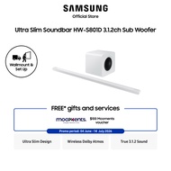 Samsung HW-S801D Ultra Slim Soundbar 3.1.2ch Sub Woofer