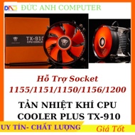 Cpu Cooler Plus TX-910 fan Air Dissipation 92cm | Support 1155 / 1150 / 1151, 1200