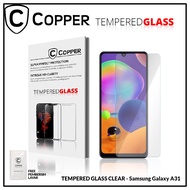 Copper Tempered Glass Full Clear - Samsung A31