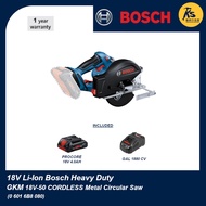 BOSCH 18V GKM 18V-50 Cordless Metal Circular Saw ( 0 601 6B8 080 )