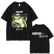 2026 Kmfdm Rock Band Graphic Print T-Shirt Tour 97 For Men And Women Vintage Gothic Punk Streetwear 