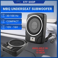 MBQ Underseat Subwoofer Car Speaker Kereta Built-In Amplifier Active Subwoofer 8" / 10" Speaker Kere