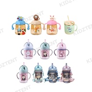 Kids/Baby/Toddlers Cute Cartoon Drinking Cup/PPSU Sippy Cup/Multipurpose Cup/Straw Bottle for 6 mont