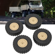UAENAU 4Pcs/Set RC Car Wheels, High Performance Rubber RC Tires, Durable 70mm Diameter Replacement R