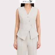 Graceful V Knit - Áo Gile Tuytsi nữ IVY moda MS 76M8991