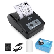 Mini Portable Printer Wilress Bluetooth Thermal Printer 58mm Receipt Printer for Andriod IOS Windows