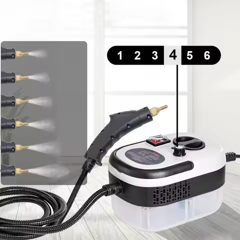 2500W 220V Handheld Steam Cleaner High Temperature Pressurized Steam Cleaning Machine Interior Steam