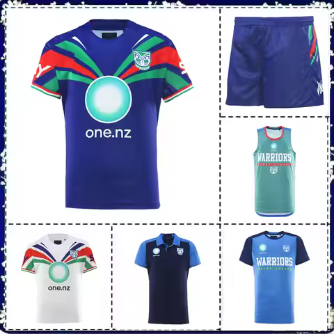 Warriors 2026 Dear Warrior Rugby Jersey 2026 NEW ZEALAND WARRIORS MEN'S Home AwayRound Jersey SHORTS