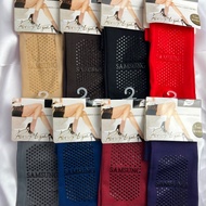 Rumahkaki - (6 PASANG) Kaos Kaki Jempol Premium Anti Slip / Kaus Kaki Muslimah 3/4 Di Atas Mata Kaki