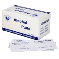 100 pcs alcohol cotton pads, disinfection cotton pads, boxed alcohol cotton pads