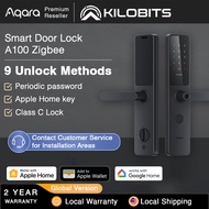 Aqara A100 Smart Door Lock Global Version Fingerprint Bluetooth Password NFC Unlock HomeKit HomeKey