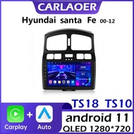 Car Android Radio Multimedia Player For Hyundai Santa Fe SM 2000 - 2012 TS10 TS18 2din Navigation GP
