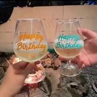 DC012 Glass Sticker Happy Birthday Party S5-2