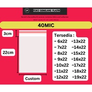40MIC (THICK) OPP Bread Plastic Plastic Accessories/ 6x22/ 7x22/ 8x22/ 9x22/ 10x22/ 11x22/ 12x22/ 13