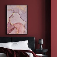抽象畫•蘊涵IV-質感粉紅酒精畫/玄關抽象掛畫/臥室佈置/新年裝飾