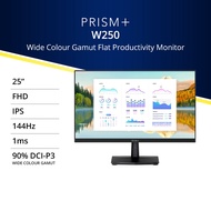 [BEST SELLER] PRISM+ W250 | 25" IPS 144Hz Productivity Monitor Gaming Monitor [1920 x 1080]