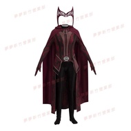Free Shipping Shipping Shipping Shipping🐴Wanda Vision Crimson Witch cos Costume Orangutan Witch cosp
