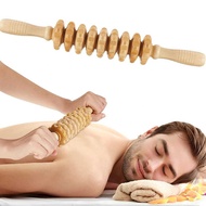 Pijat Badan Wooden Roller Massager Alat Pijat Punggung