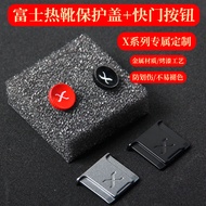 Applicable Metal Fuji Hot Shoe Cover XT4 Xt30 X100v Mirrorless Camera Xt20 XT5 XE4 Shutter Button Accessories