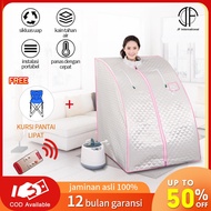Kotak sauna / Portable Steam Sauna Alat Pelangsing Tubuh / Alat Spa /Alat Mandi Uap