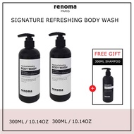 [RENOMA]Signature Refreshing body wash 300mlx2+300ml free shampoo