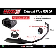 KOZI Exhaust Pipe RS150 Back Pressure BP 32MM 38MM
