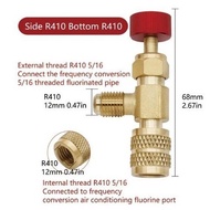 Air Conditioning Fluoride Safety Valve Refrigerant Antifreeze Safety Valve R22R410a Safety Adapter