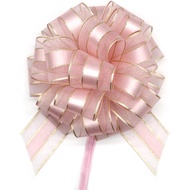 6pcs Busur Tarik, Busur Tarik untuk Pembalut Hadiah Tarik Reben Busur Tarik untuk Bakul, Busur Hadia